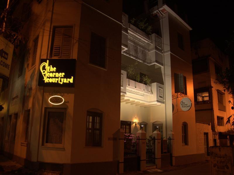 Hotel The Corner Courtyard Calcuta Exterior foto